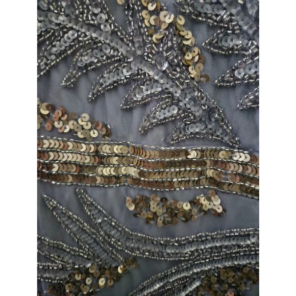 Mac Duggal Gown Size 22W Gray - Picture 6 of 9